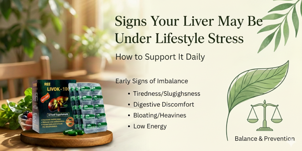 Signs Your Liver May Be Under Lifestyle Stress & How to Support Liver Wellness Daily